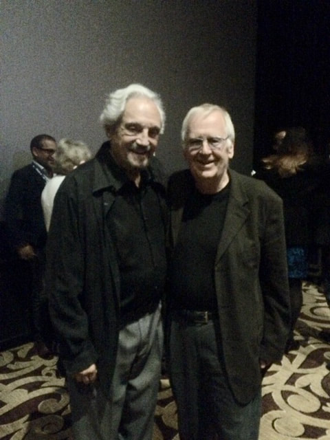 Ted Howe with Hal Linden at the Newport Beach Film Festival